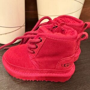 UGG Kids Vibrant Red Boots